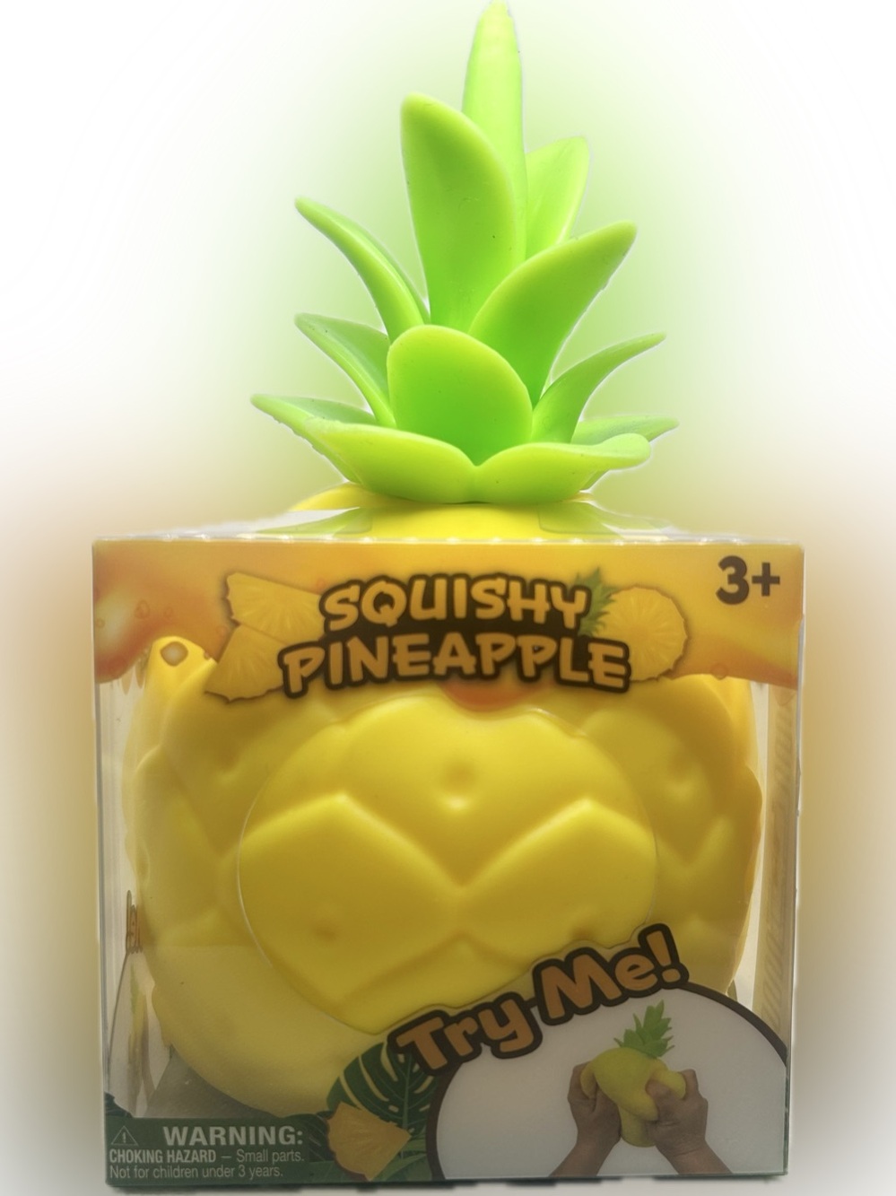 Large Squishy Stress Relieving Sensory Pineapple by Toymendous NIB